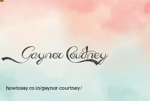 Gaynor Courtney