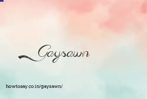 Gaysawn