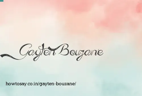 Gayten Bouzane