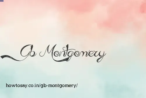 Gb Montgomery