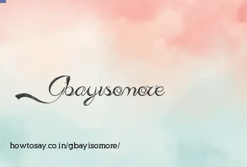 Gbayisomore
