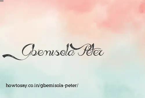 Gbemisola Peter