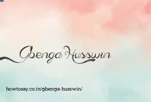 Gbenga Husswin