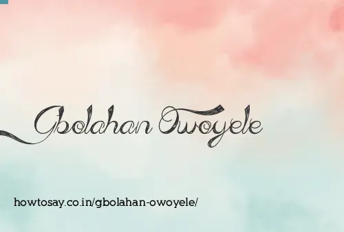 Gbolahan Owoyele