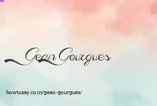 Gean Gourgues