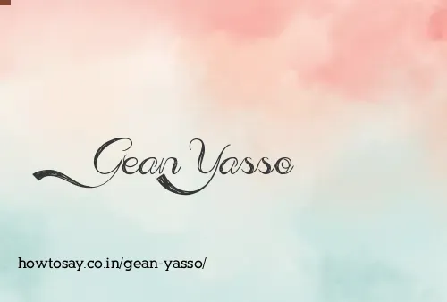 Gean Yasso