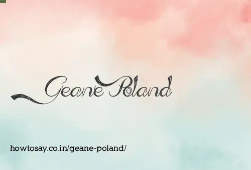 Geane Poland