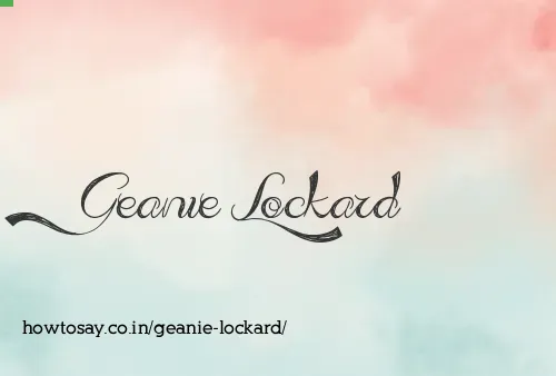 Geanie Lockard