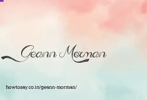 Geann Morman