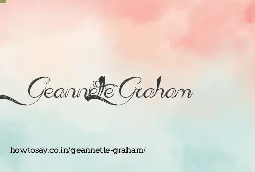 Geannette Graham