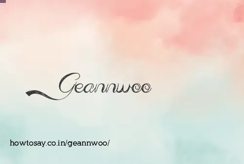 Geannwoo