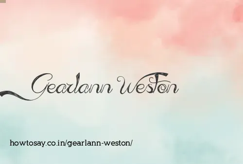 Gearlann Weston