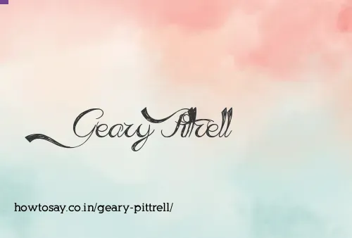 Geary Pittrell