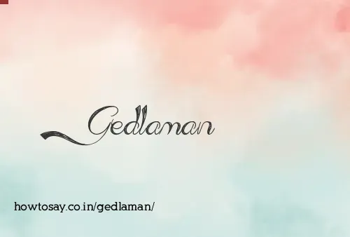 Gedlaman