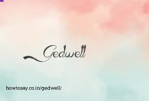 Gedwell