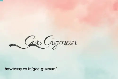 Gee Guzman