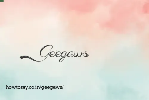 Geegaws