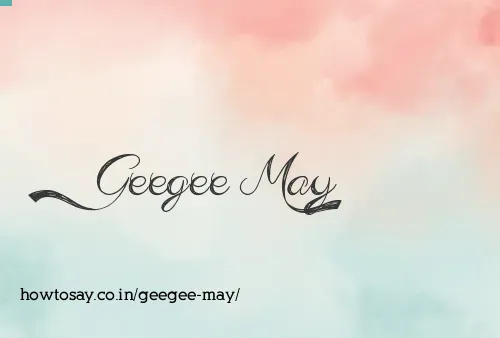 Geegee May
