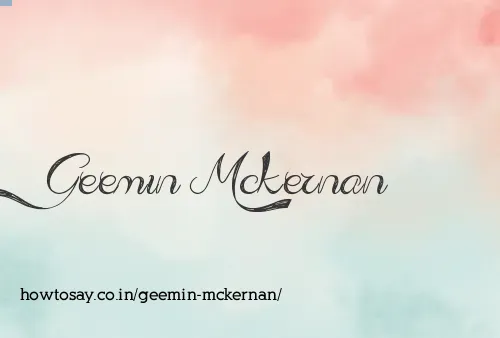 Geemin Mckernan
