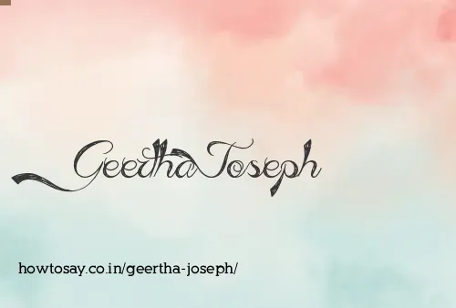 Geertha Joseph