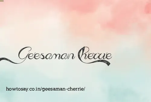 Geesaman Cherrie