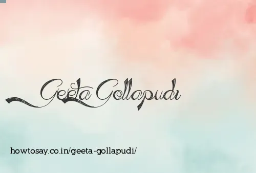 Geeta Gollapudi