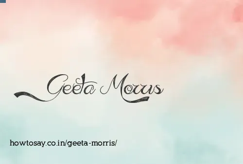 Geeta Morris