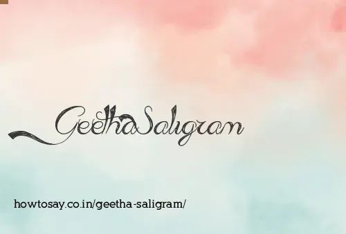 Geetha Saligram
