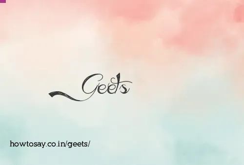 Geets