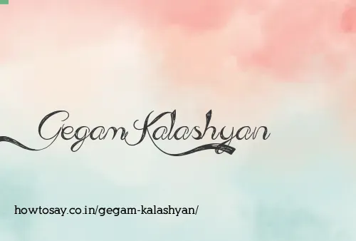 Gegam Kalashyan