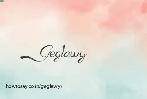 Geglawy