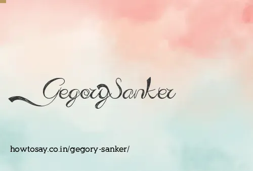Gegory Sanker