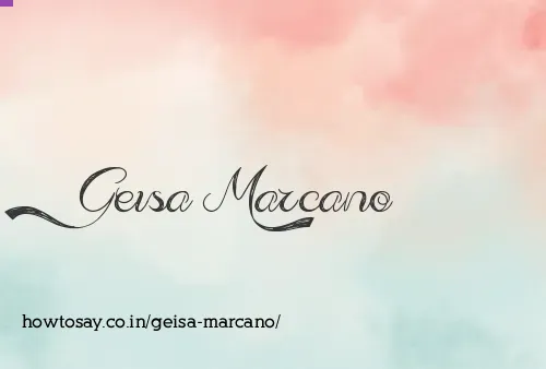 Geisa Marcano