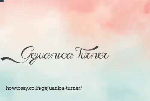 Gejuanica Turner