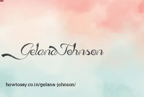 Gelana Johnson