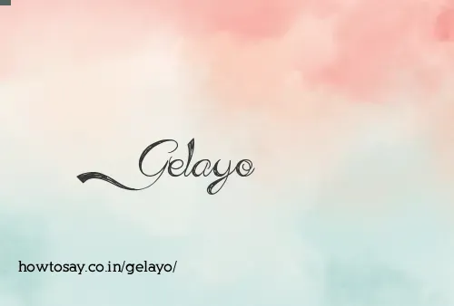 Gelayo