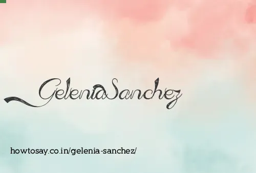 Gelenia Sanchez