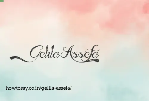 Gelila Assefa