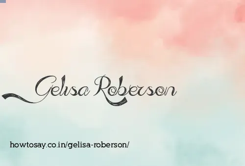 Gelisa Roberson