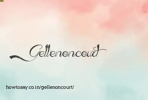 Gellenoncourt