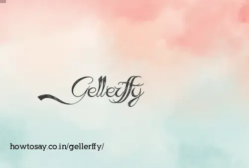 Gellerffy