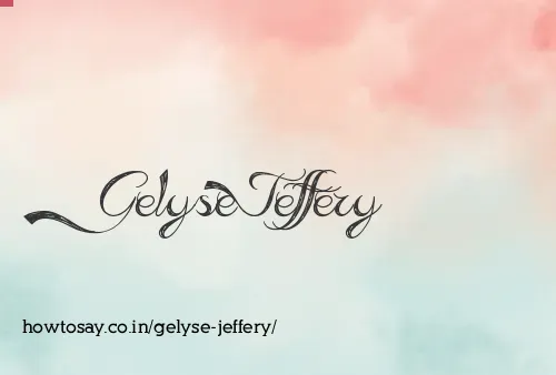 Gelyse Jeffery