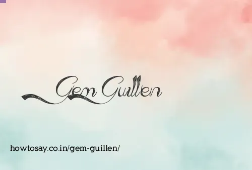 Gem Guillen