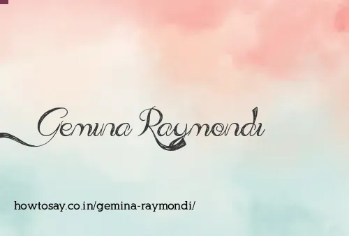 Gemina Raymondi
