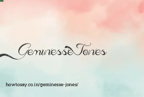 Geminesse Jones