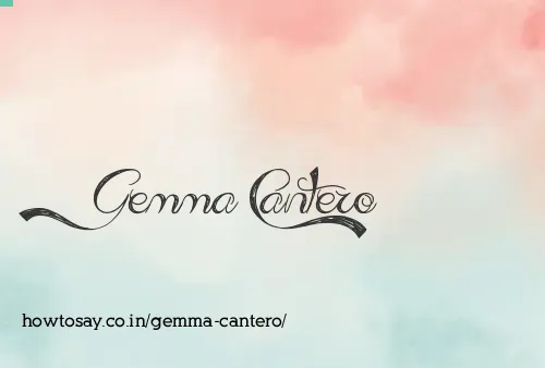Gemma Cantero