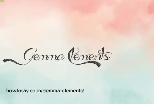 Gemma Clements