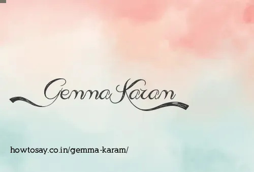 Gemma Karam