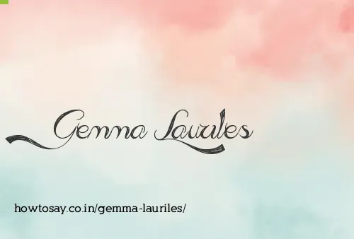 Gemma Lauriles