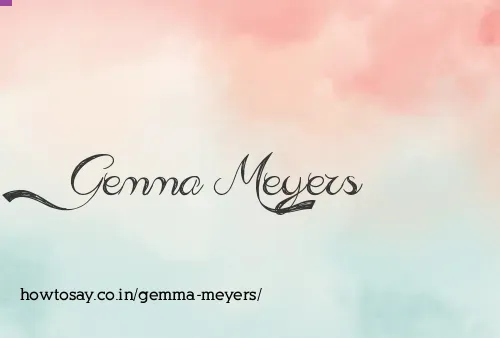 Gemma Meyers